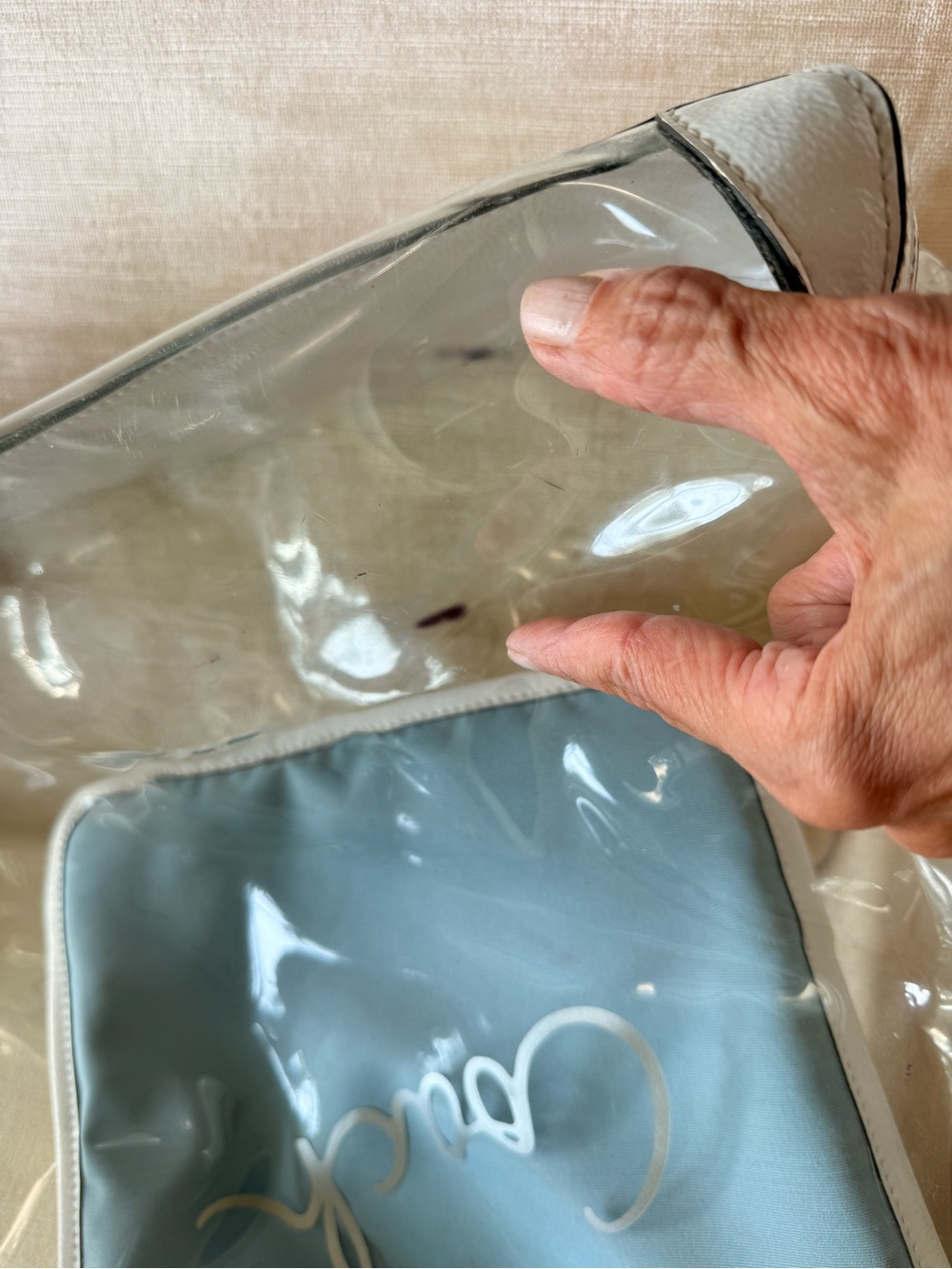 Rare Coach F16594 clear tote - Picture 3 of 16